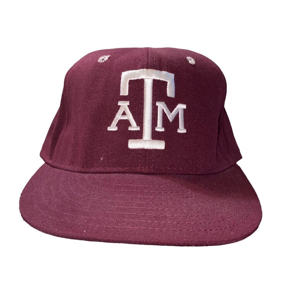Texas A&M Aggies Pro Line Cap Company Fitted Cap Retro Vintage Pro Model 7 1/8